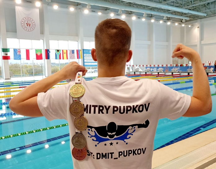Дмитрий Пупков — стал победителем и призером всемирных соревнований по плаванию в турецкой Анталии.